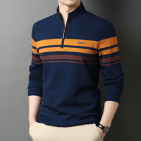 Cotton Stand Collar Long Sleeves
