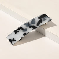 Square Grip Acetate Acrylic Spring Clip Hair Accessory