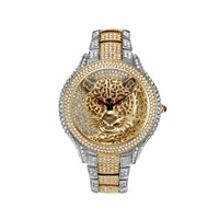 Personalized Leopard Diamond Quartz Women's Watch