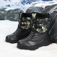 Plus-Size Fleece-Lined Snow Boots