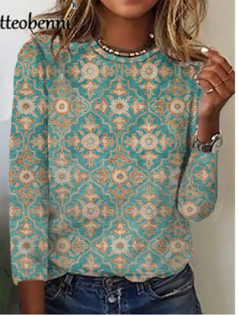 Comfortable Casual Crew-neck T-shirt