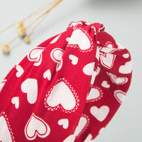 Boho Chic Fabric Print Wide Headband