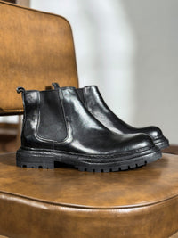 Vintage Leather Business Boots