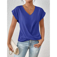 Comfy Casual V Neck Blouses
