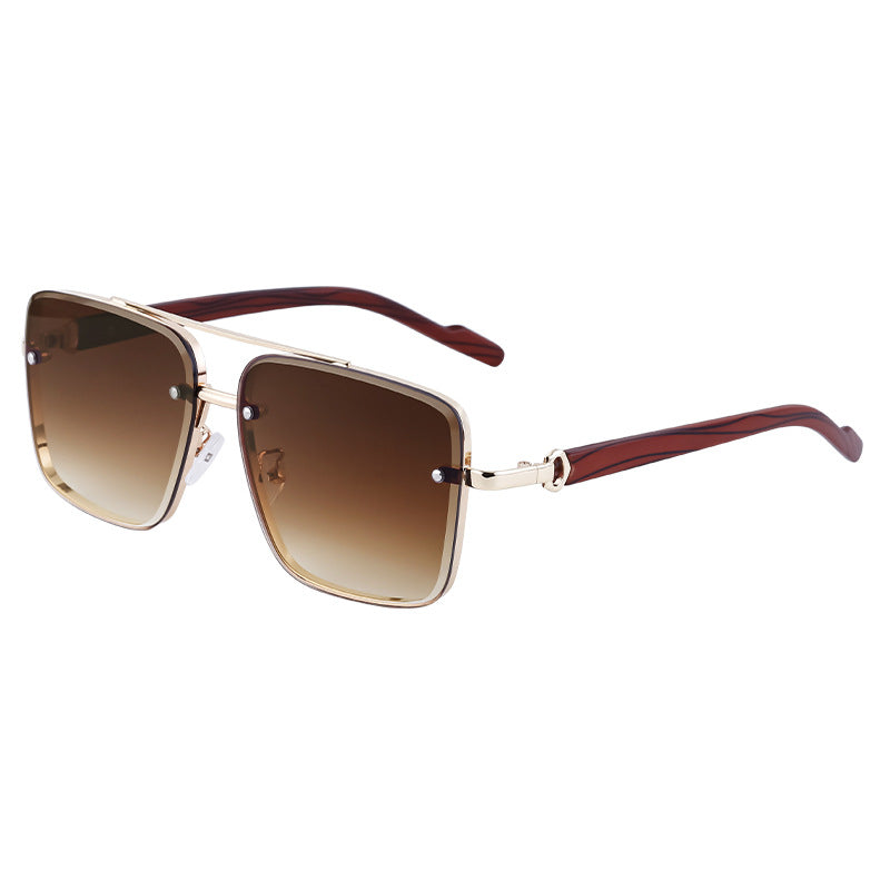 European And American Square Cut Sunglasses