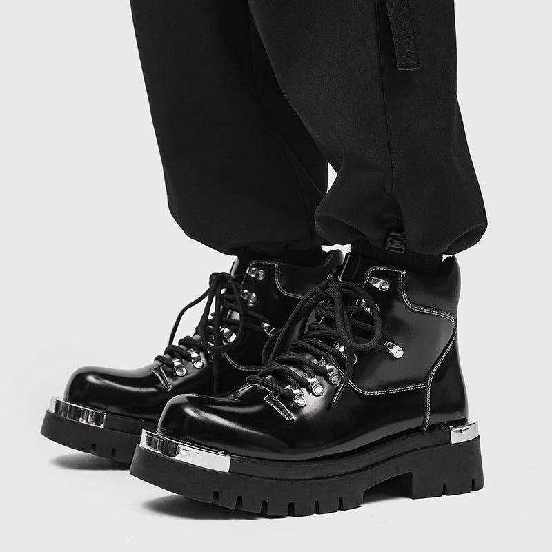 Versatile Chunky-soled  Boots