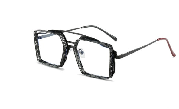 Vintage Steampunk Sunglasses Metal Hollow-out