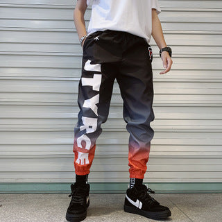 Trendy Gradient Color Trousers