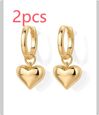 Love Pendant Sweet Cute Women's Earrings
